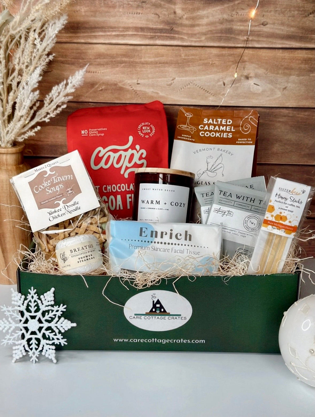 Winter Warm Up Crate  | Thoughtful Winter Indulgences Designed for Comfort